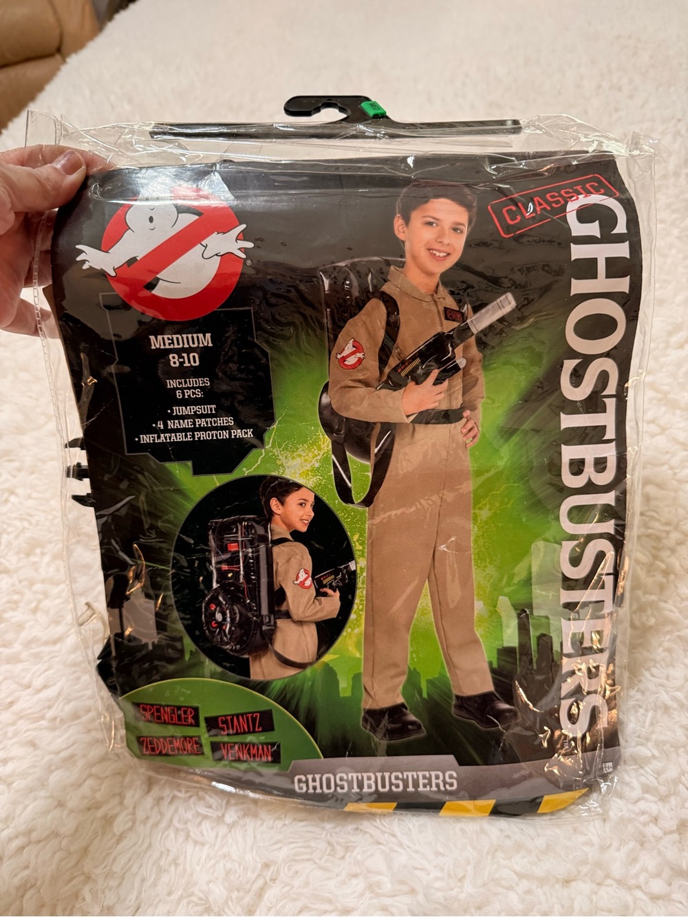 Ghostbusters costume Sz M (8/10) New